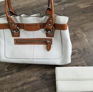 Coach satchel and wallet